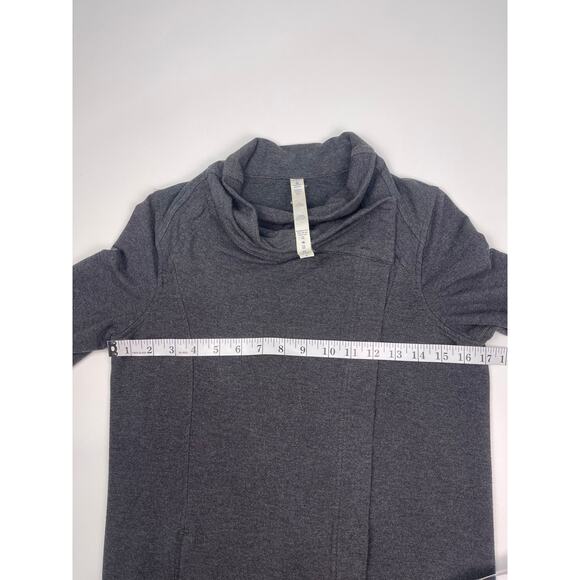 Lululemon Gray Wrap Cardigan Size 4 - Picture 9 of 9